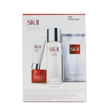 SK II Bestseller Trial kit 4-Pieces Kit: Facial Treatment Essence 75ml + Cleanser 20g + Mask 1pc + Skinpower Cream 15g 4pcs