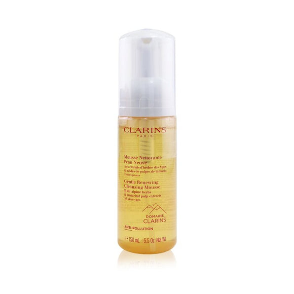 Clarins Gentle Renewing Cleansing Mousse with Alpine Herbs & Tamarind Pulp Extracts 150ml/5.5oz