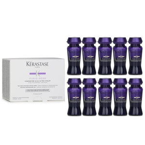 Kerastase Fusio-Dose Concentre H.A Ultra-Violet (For Lightened, Highlighted Cool Blonde Hair) 10x12ml/0.4oz