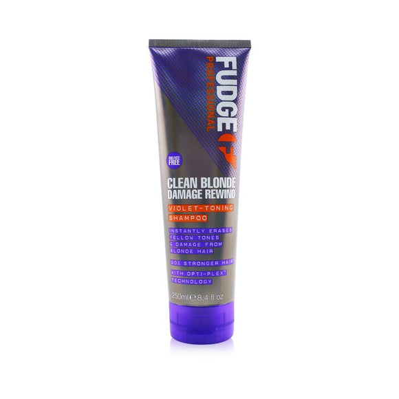 Fudge Clean Blonde Damage Rewind Violet-Toning Shampoo 250ml/8.4oz