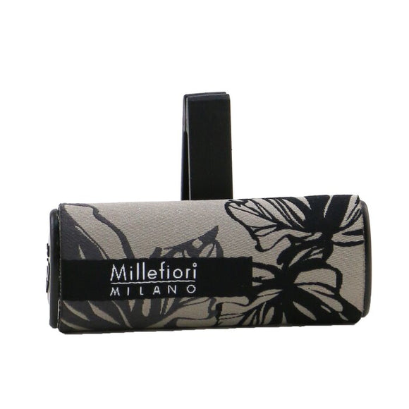 Millefiori Icon Textile Floral Car Air Freshener - Vanilla & Wood 1pc