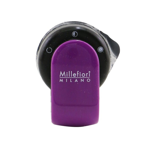 Millefiori Go Car Air Freshener - Sandalo Bergamotto (Purple Case) 4g/0.14oz
