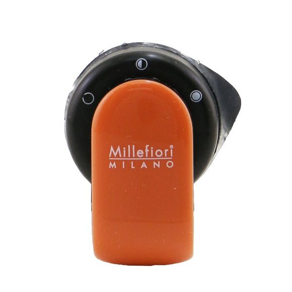 Millefiori Go Car Air Freshener - Sandalo Bergamotto (Orange Case) 4g/0.14oz