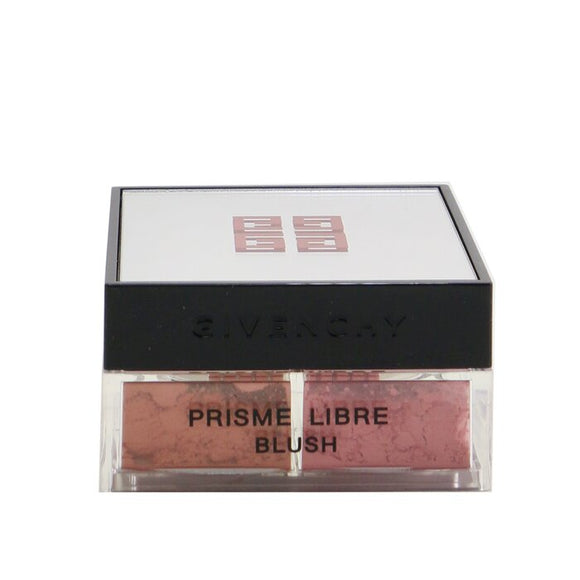 Givenchy Prisme Libre Blush 4 Color Loose Powder Blush - # 4 Organza Sienne (Woddy Oragne) 4x1.5g/0.0525oz