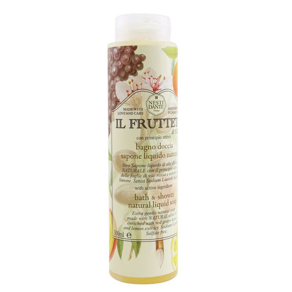 Nesti Dante IL Frutteto Bath & Shower Natural Liquid Soap With Red Grape Leaves & Lemon Extract 300ml/10.2oz