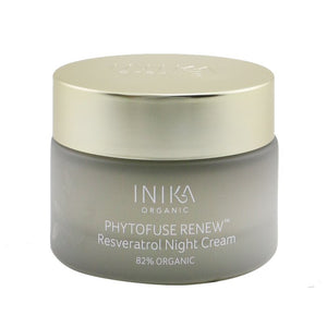 INIKA Organic Phytofuse Renew Resveratrol Night Cream 50ml/1.7oz