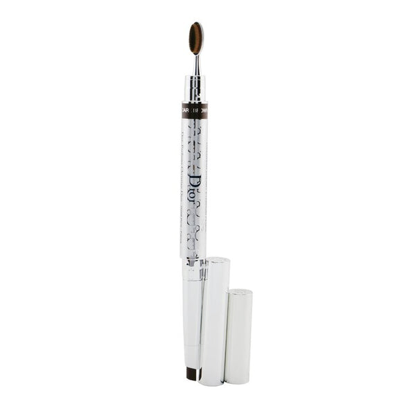 Christian Dior Diorshow Kabuki Brow Styler Creamy Brow Pencil Waterproof - 032 Dark Brown 0.29g/0.01oz