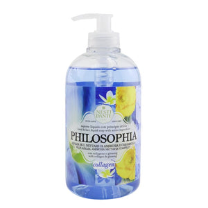 Nesti Dante Philosophia Hand &amp; Face Liquid Soap With Collagen &amp; Ginseng - Blue Azalea, Ambrosia Nectar &amp; Starfruit 500ml/16.9oz