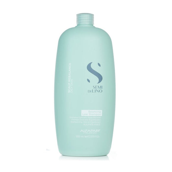 AlfaParf Semi Di Lino Scalp Rebalance Balancing Low Shampoo (Oily Skin) (Salon Size) 1000ml/33.8oz
