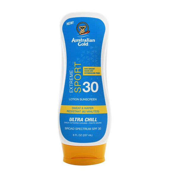 Australian Gold Extreme Sport Lotion with Ultra Chill SPF 30 237ml/8oz
