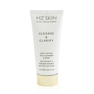 MZ Skin Cleanse &amp; Clarify Dual Action AHA Cleanser &amp; Mask 100ml/3.38oz
