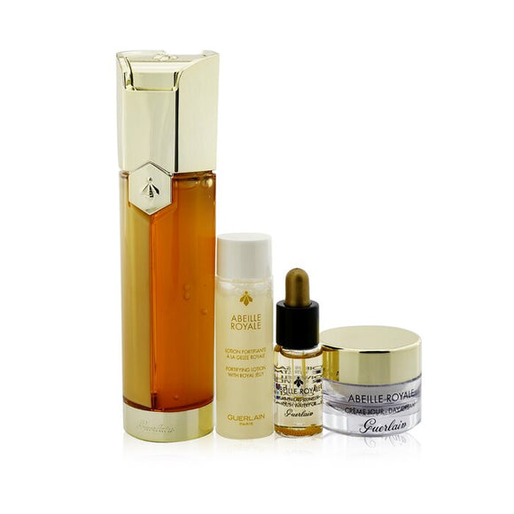 Guerlain Abeille Royale Age-Defying Programme: Serum 50ml + Fortifying Lotion 15ml + Youth Watery Oil 5ml + Day Cream 7ml + bag 4pcs+1bag