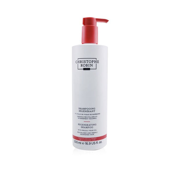 Christophe Robin Regenerating Shampoo with Prickly Pear Oil - Dry & Damaged Hair 500ml/16.9oz
