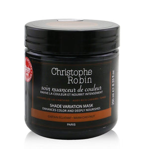 Christophe Robin Shade Variation Mask (Enhances Color &amp; Deeply Nourishes) - Warm Chestnut 250ml/8.33oz