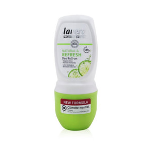 Lavera Deo Roll-On (Natural &amp; Refresh) - With Organic Lime &amp; Natural Minerals 50ml/1.7oz
