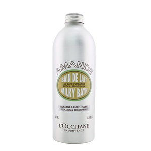 L'Occitane Almond Milky Bath With Almond Milk - Relaxing &amp; Beautifying 500ml/16.9oz