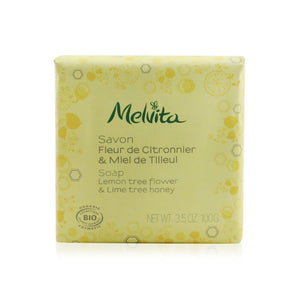 Melvita Soap - Lemon Tree Flower &amp; Lime Tree Honey 100g/3.5oz