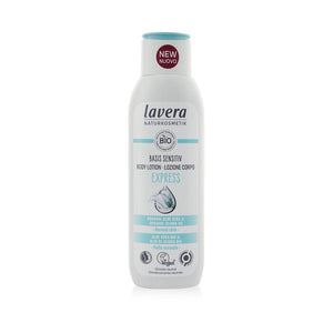 Lavera Basis Sensitiv Express Body Lotion With Orgnic Aloe Vera &amp; Organic Jojoba Oil - For Normal Skin 250ml/8.7oz