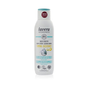 Lavera Basis Sensitiv Firming Body Lotion With Organic Aloe Vera &amp; Natural Coenzyme Q10 - For Normal Skin 250ml/8.4oz