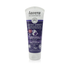 Lavera Good Night 2In1 Hand Cream &amp; Mask Wirh Organic Grape &amp; Organic Shea Butter - For Very Dry Skin 75ml/2.6oz