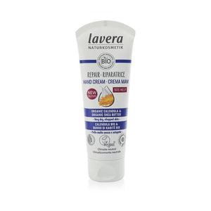Lavera SOS Help Repar Hand Cream With Organic Celendula &amp; Organic Shea Butter - For Very Dry, Chapped Skin 75ml/2.6oz