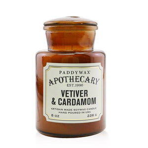 Paddywax Apothecary Candle - Vetiver & Cardamom 226g/8oz
