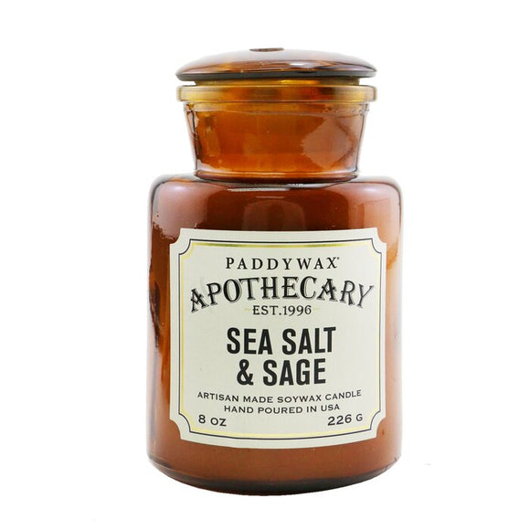 Paddywax Apothecary Candle - Sea Salt & Sage 226g/8oz