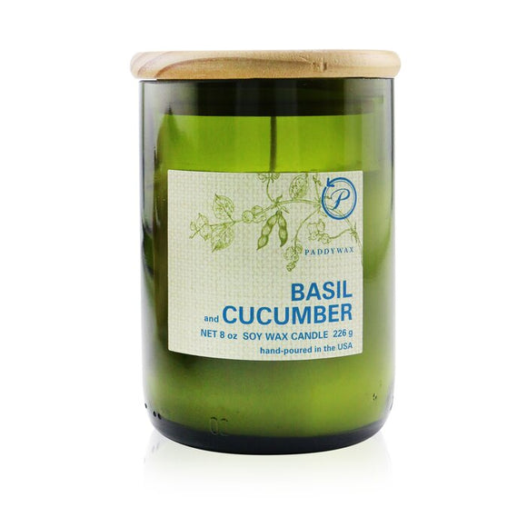 Paddywax Eco Candle - Basil & Cucumber 226g/8oz