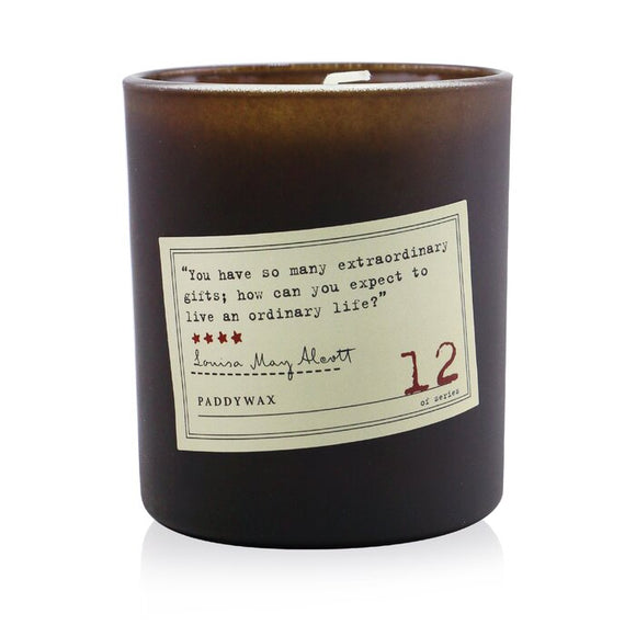 Paddywax Library Candle - Louisa May Alcott 170g/6oz