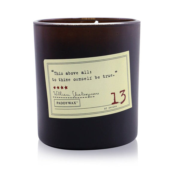 Paddywax Library Candle - William Shakespeare 170g/6oz