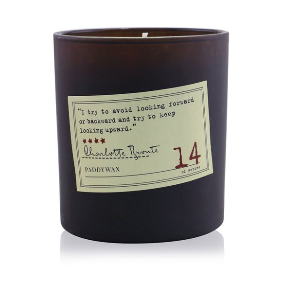 Paddywax Library Candle - Charlotte Bronte 170g/6oz