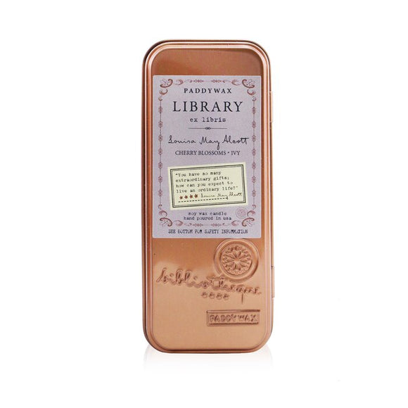 Paddywax Library Candle - Louisa May Alcott 70g/2.5oz