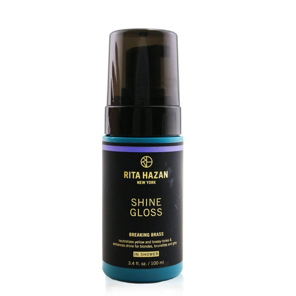Rita Hazan True Color Ultimate Shine Gloss - # Breaking Brass (For Blondes, Brunettes and Grey) in shower 100ml/3.4 oz