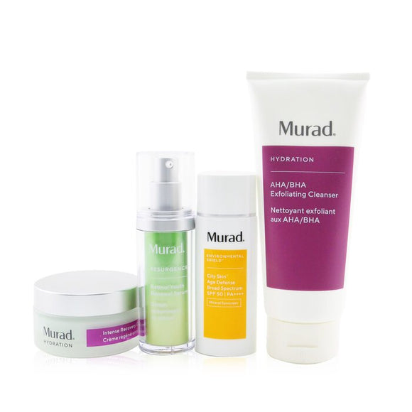 Murad Skin Clinic Radiance Revealed With Murad Set 4pcs