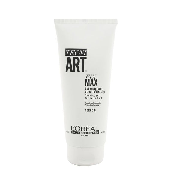 L'Oreal Professionnel Tecni.Art Fix Max Gel Sculpture (Shaping Gel For Extra Hold - Force 6) 200ml/6.8oz