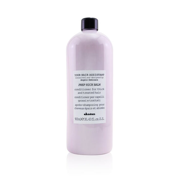 Davines Your Hair Assistant Prep Rich Balm Conditioner (For Thick and Treated Hair) 900ml/30.43oz