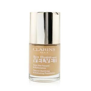 Clarins Skin Illusion Velvet Natural Matifying &amp; Hydrating Foundation - # 113C Chestnut 30ml/1oz