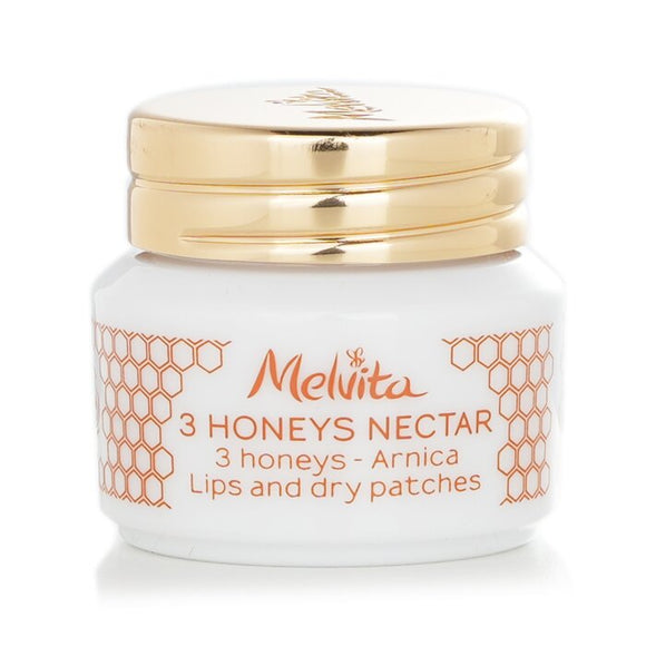 Melvita 3 Honeys Nectar - Lips & Dry Patches 8g/0.2oz