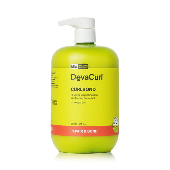 DevaCurl CurlBond Re-Coiling Cream Conditioner - For Damaged Curls 946ml/32oz