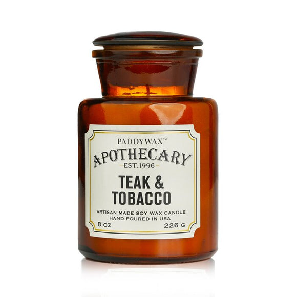 Paddywax Apothecary Candle - Teak & Tobacco 226g/8oz