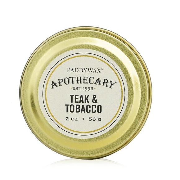 Paddywax Apothecary Candle - Teak & Tobacco 56g/2oz