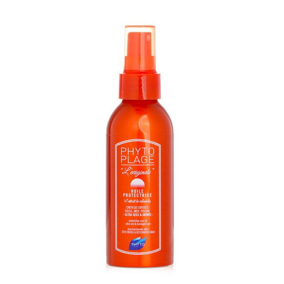 Phyto Phytoplage Protective Sun Oil - For Ultra Dry & Damaged Hair 100ml/3.38oz