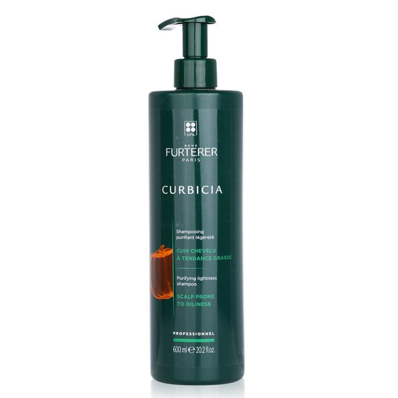 Rene Furterer Curbicia Purifying Lightness Shampoo - Scalp Prone to Oiliness (Salon Size) 600ml/20.2oz