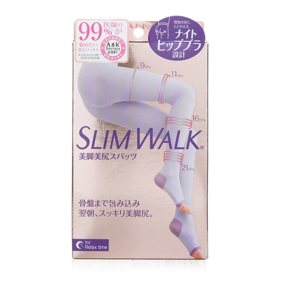 SlimWalk Beautiful Butt Spats Sleep Compression Spats - # Lavender (Size: M-L) 1pair