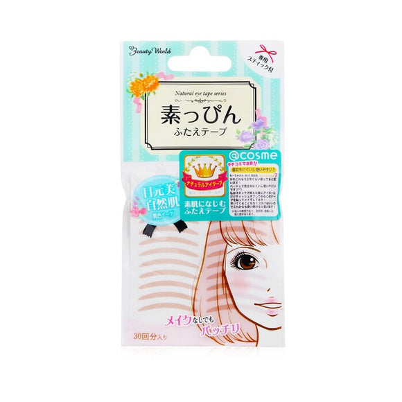Beauty World Double Eyelid Tape (Natural Color) 30pairs