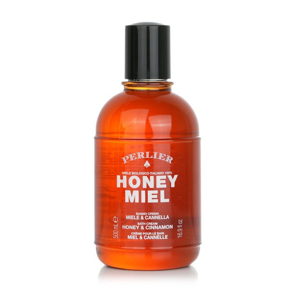 Perlier Honey Miel Honey & Cinnamon Bath Cream 500ml/16.9oz