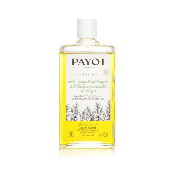 Payot Herbier Organic Revitalizing Body Oil With Thyme Essential Oil 95ml/3.2oz