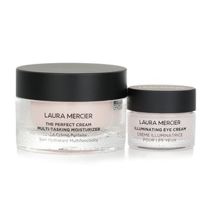Laura Mercier The Perfect Cream &amp; Illuminating Eye Cream Set: The Perfect Cream Multi-Tasking Moisturizer + Illuminating Eye Cream 2pcs