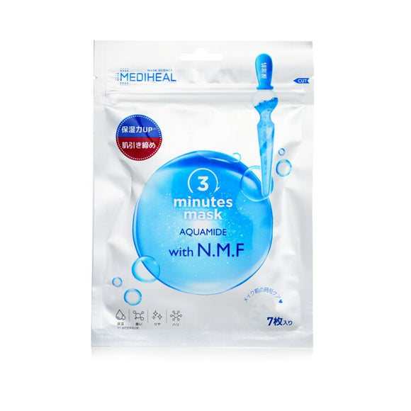 Mediheal 3 Minutes Mask Aquamide with N.M.F (Japan Version) 7pcs