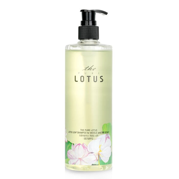 THE PURE LOTUS Lotus Leaf Shampoo - For Middle & Dry Scalp 420ml